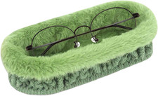 Glasses Holder,Anti-Scratch Plush Lined Eyeglass Holder Stand for Nightstand Des