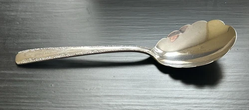 Sterling Silver Gorham Camellia Sugar Spoon 1941 – 38g – 6 1/8" No Monogram