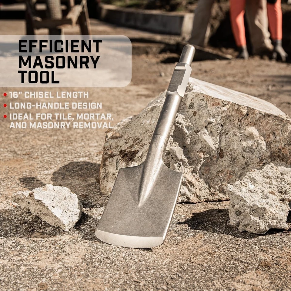 Long Handle Hex Shank Asphalt Cutter Bit for Power Performance in Demolition - Image 4 of 4