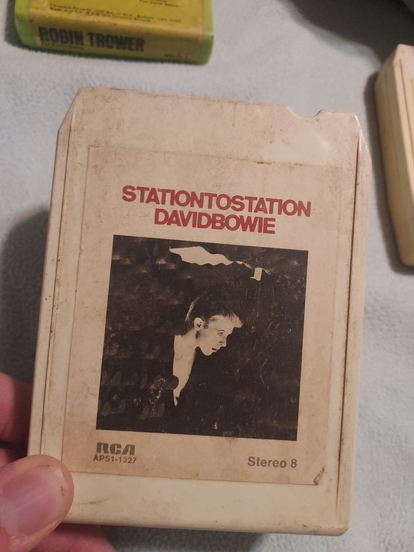 David Bowie - Station To Station - 8 track tape Aps1-1327 Cassette Stereo 8 RCA