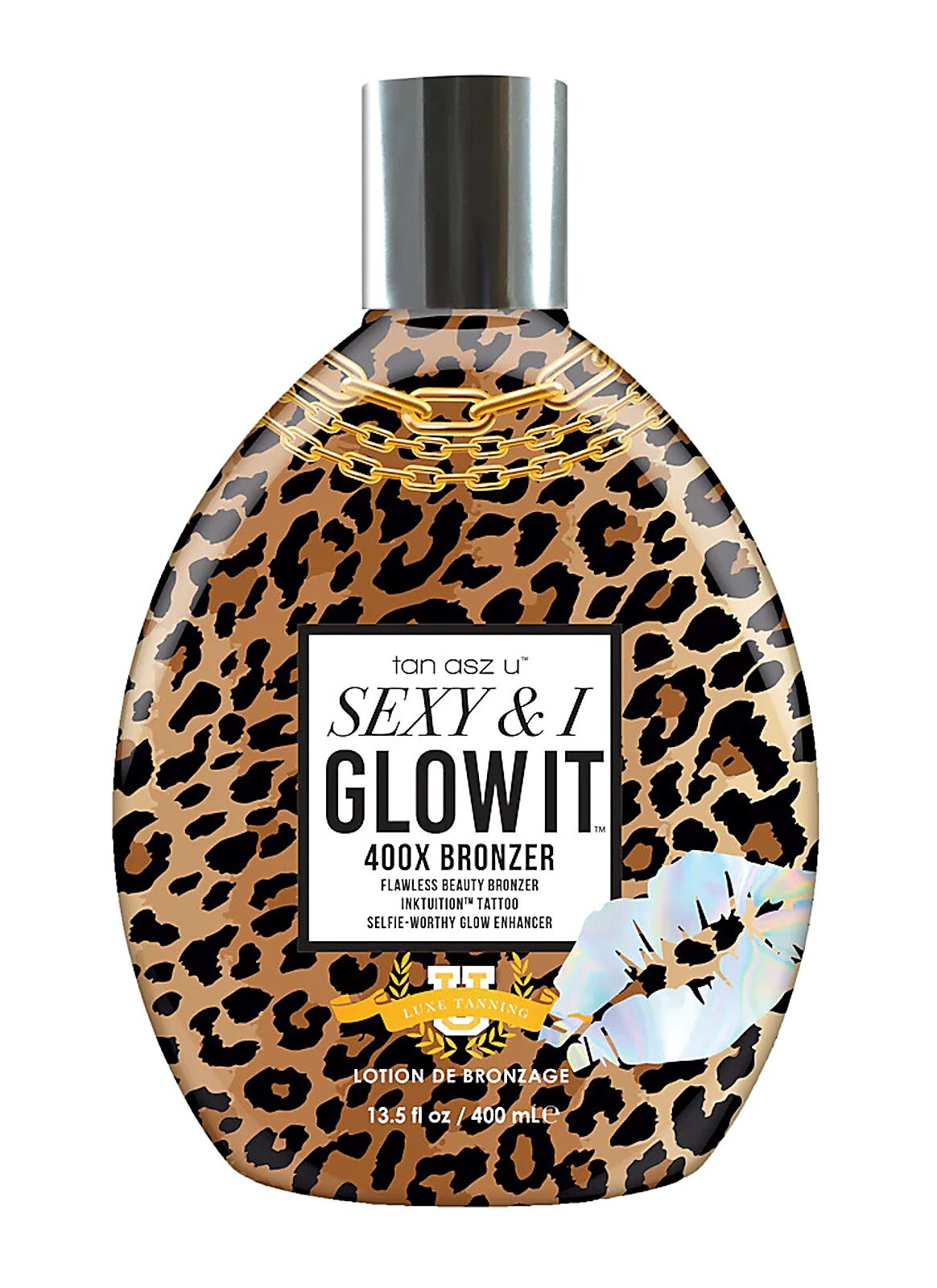 Tan Asz U SEXY & I GLOW IT 400X Glow Enhancer Bronzer Large 400ml Fast Dispatch
