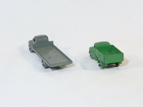 Dinky Toys Dublo GB n° 066 camion Bedford Flat truck n° 64 Austin truck - Foto 3 di 9