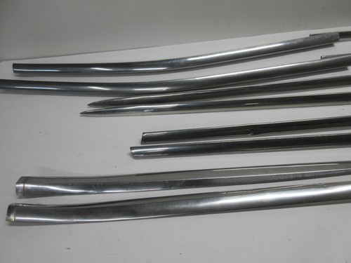 1960 Plymouth Belvedere 4 Door Sedan Driver Passenger Side Chrome Trim Panels - Picture 8 of 18