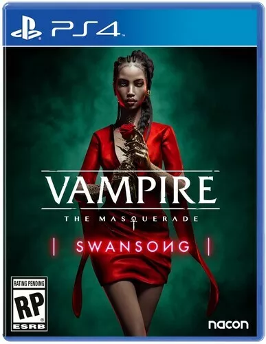 Vampire The Masquerade Swansong - PS4 - Brand New, Factory Sealed