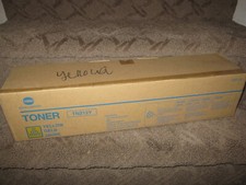 Konica Minolta TN312Y Yellow Toner Cartridge OEM Genuine TN 312Y 8938-702