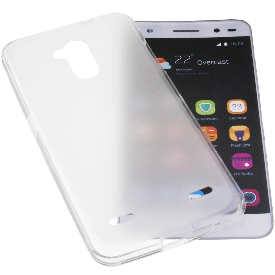 Tasche für ZTE Blade V7 Lite Handytasche Schutz Hülle TPU Gummi Case Transparent - Bild 2 von 4