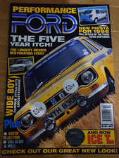 PERFORMANCE FORD Oct 1995 XR Falcons/Orion 1600e/Escort Mexico/RS200/New Fiesta