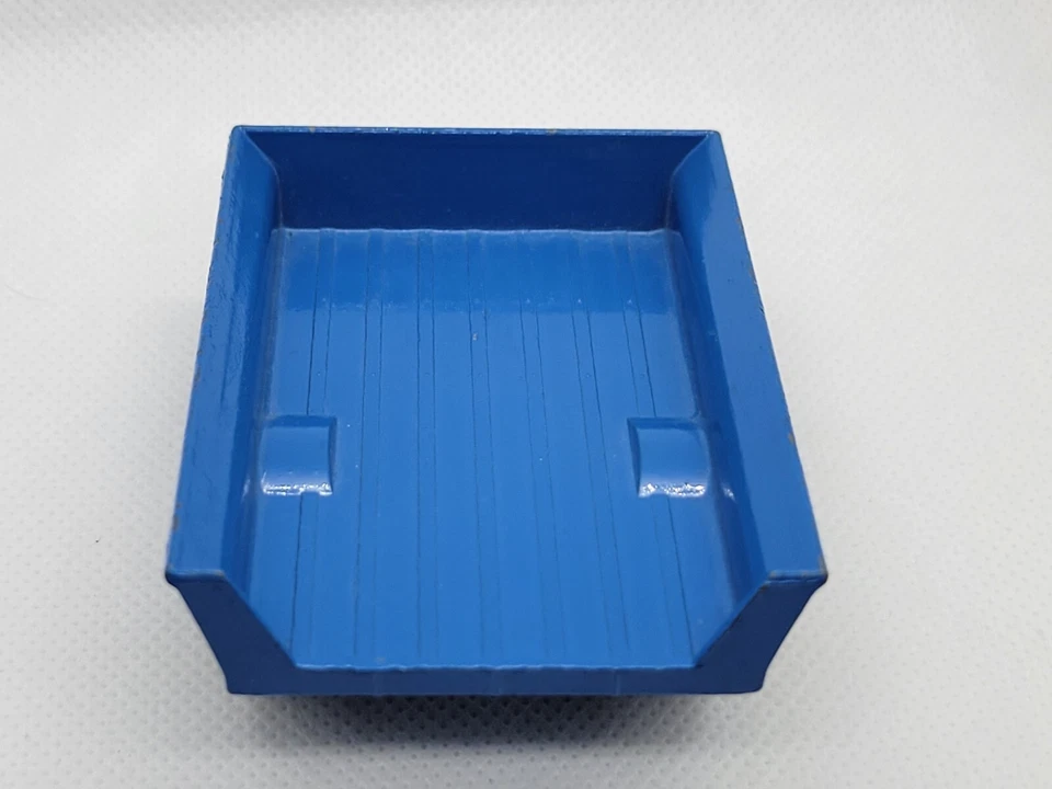 Remolque Lone Star Farm Estates juguete agricultura modelo diecast vintage azul Foto 3 de 4