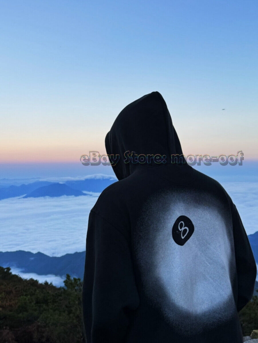 High Street 8 BALL FADE HOODIE Loose Fit Sweatshirt Pullover High Street 8 BALL FADE HOODIE Loose Fit Sweatshirt Pullover