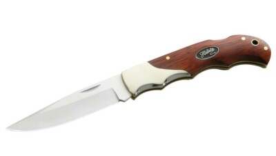 HERBERTZ FOLDING POCKET KNIFE / COCOBOLO / STEEL 440 / NICKEL SILVER **NEW**