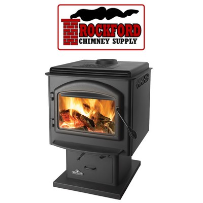Napoleon Wood Burning Stove Pedestal Model 1400p Complete With