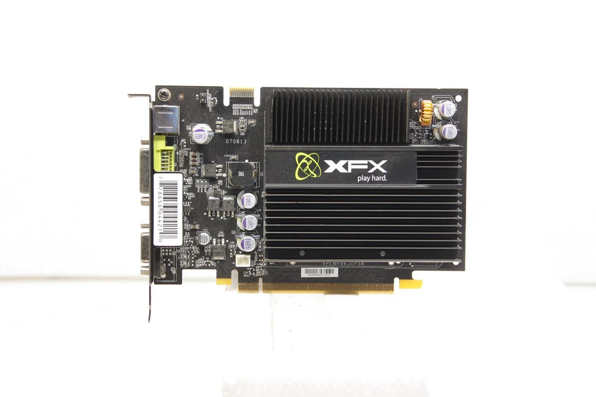 XFX GeForce GF 8500GT 500M 512MB DDR2 TV DVI PCI E PV T86J YAHG