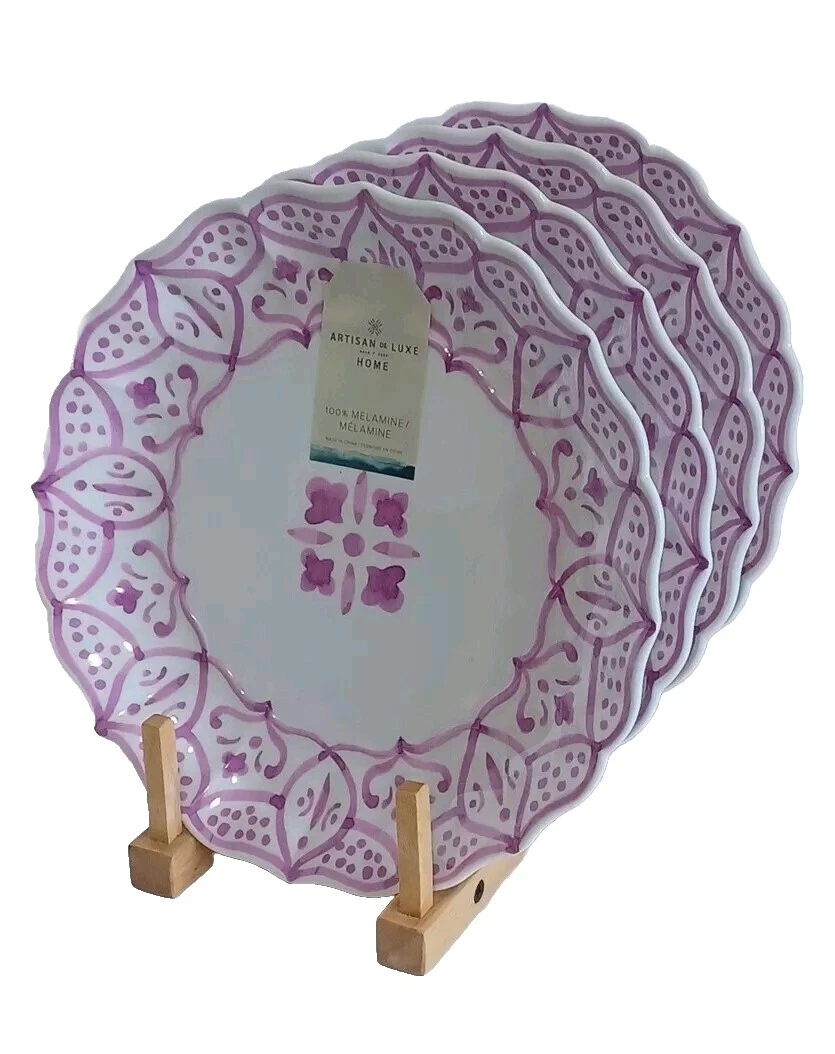 Pratos de Jantar Floral Contemporâneo