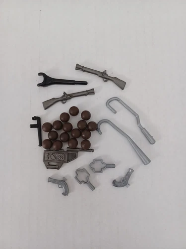 Playmobil Lot Of Replacements Parts Accessories Weapons Tools Vintage