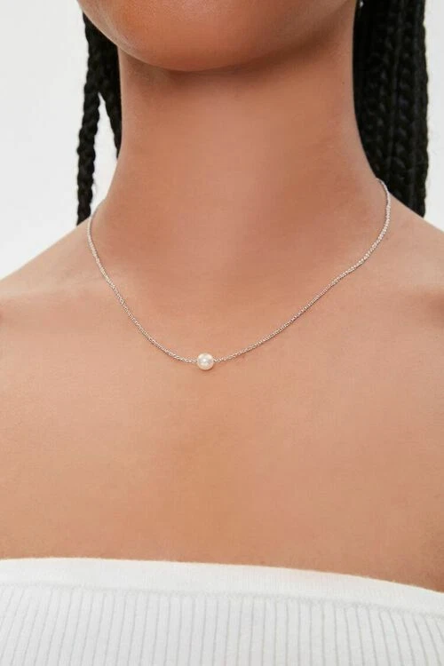 Robot necklace shop forever 21