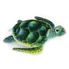 29cm Hansa Green Turtle Plush Soft Cute Cuddly Realistic Stuffed Animal Toy Gift
