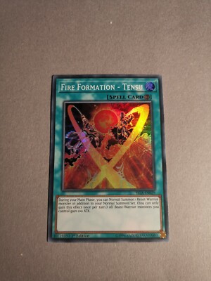 YU GI OH FEUERFORMATION TENSU  FIGA-EN029 SUPER RARE  1.AUFLAGE