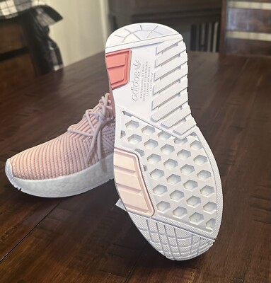Size 8.5 W - Adidas Originals NMD W1 Pink/White | eBay