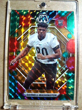 2023 Darnell Washington Panini Mosaic Rookie Red Green Mosaic Prizm RC MINT 🔥🔥