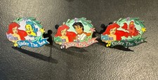 Vintage Disney- “Under the Sea” Little Mermaid 3 Pin Set for Backpacks