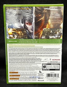 Metal Gear Rising: Revengeance  (Xbox 360 / Plays on Xbox One /XSX ) BRAND NEW
