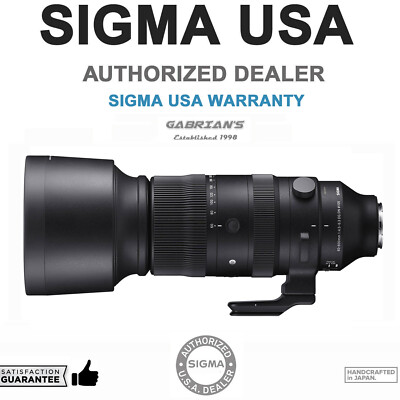 SIGMA S 60-600mm F4.5-6.3 DG OS HSM Sigma S 60-600 mm f