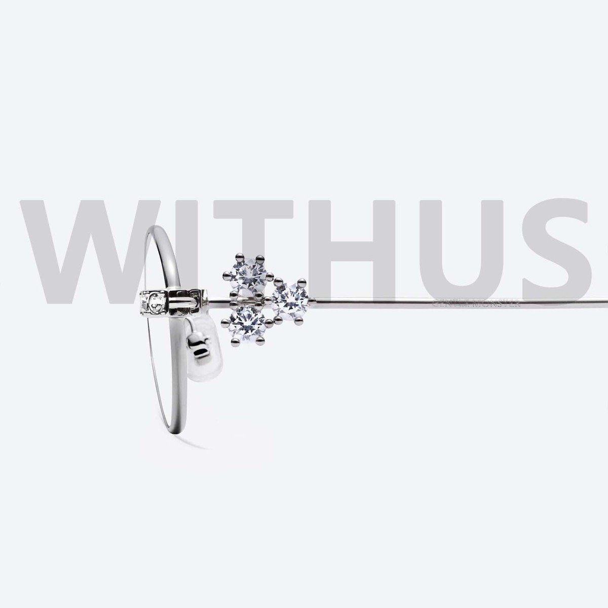 Gentle Monster 2025 Jewelry Collection Carat 02 Silver Clear