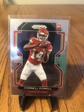 2021 Panini Prizm Cornell Powell #370 Kansas City Chiefs Rookie Rc PACK FRESH!!