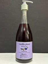 Back To Basics Vanilla Plum Shower Gel - 13.5 fl oz