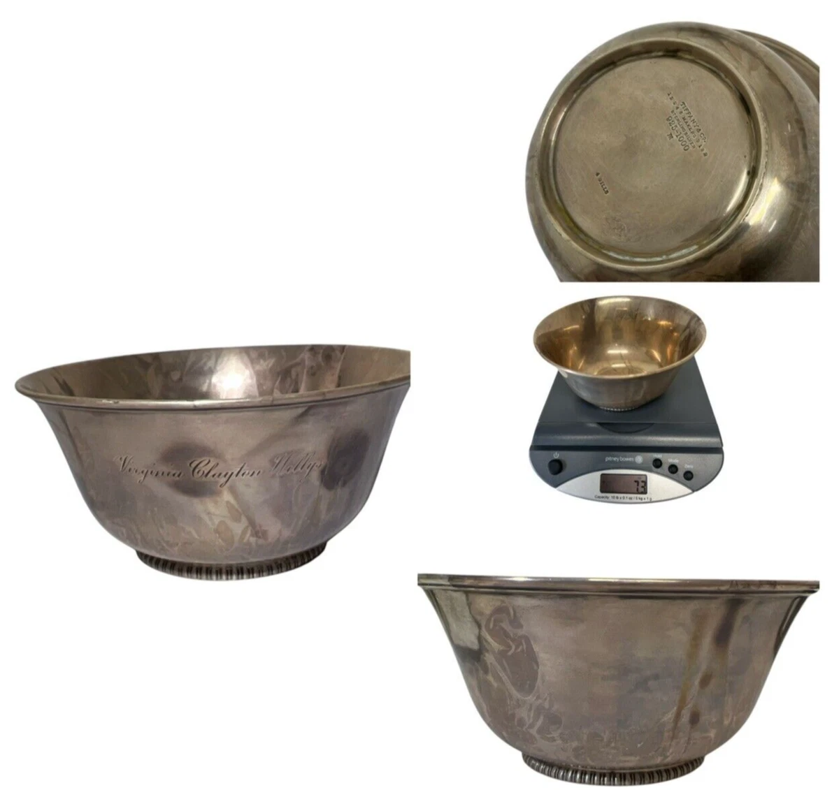 Tiffany & Co. Paul Revere Antique US Sterling Silver Bowls for