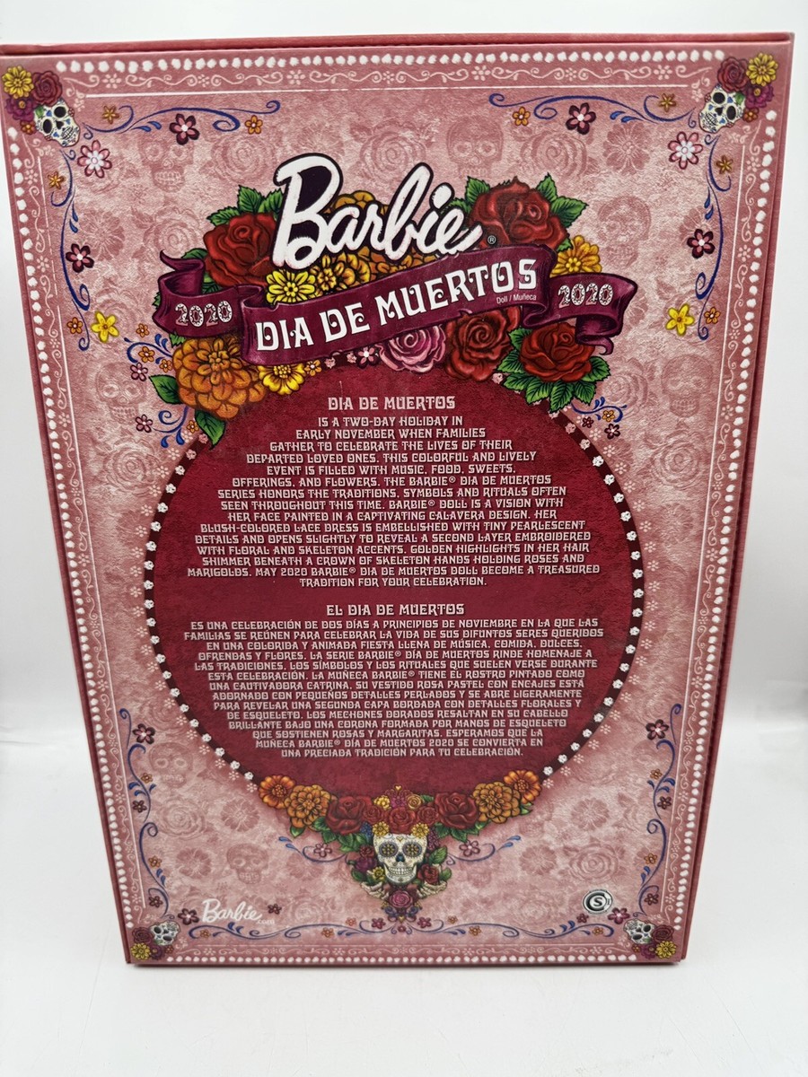 Barbie - ラスト！Barbieコレクション2020、死者の日スペシャルドール、未開封 バービー ディア・デ・ムエルトス ドール 2020 死者の日 人形