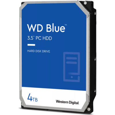 4TB WD Blue WD40EZAX Festplatte