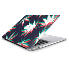 Skin Decal Wrap for Macbook Air 13 Inch 13" - 3D Holographic Week Pot Leaf