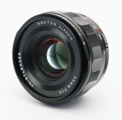 VOIGTLANDER NOKTON Classic 35mm F1.4 II MC VM Mount Black | eBay