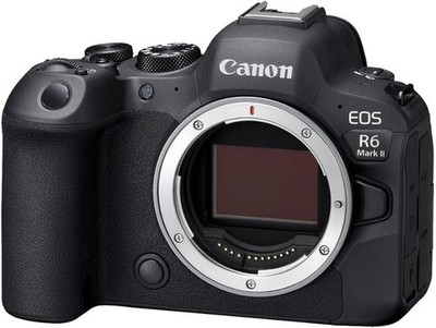 Canon EOS R6 Mark II 24.2 MP Digital Camera- Black (Body Only)