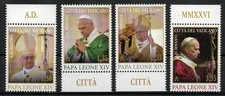 Vatican 2026 Set Pontificate of Pope Leo XIV MNH ** Vaticano