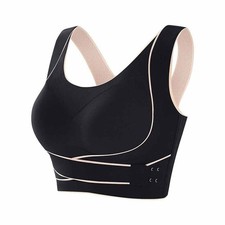 Reggiseno corsetto senza cuciture senza ferretto fibbia laterale regolabile...