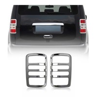 RüCklicht Leisten Heckleuchte FüR VW Caddy 2003-2014 Edelstahl Chrom 2Tlg