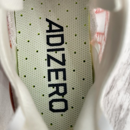 Adidas Adizero Electric Orange/White Football Cleats IH8570 Size 8 - Picture 8 of 11