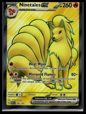 Ninetales ex - Holo Ultra Rare SV: Scarlet & Violet 151 186/165 NM on eBay