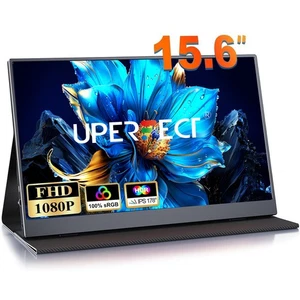 UPERFECT 15,6 Zoll 1080P Moniteur Eye-Care-Bildschirm Für PC Ordinateur portable Xbox PS3/4/5