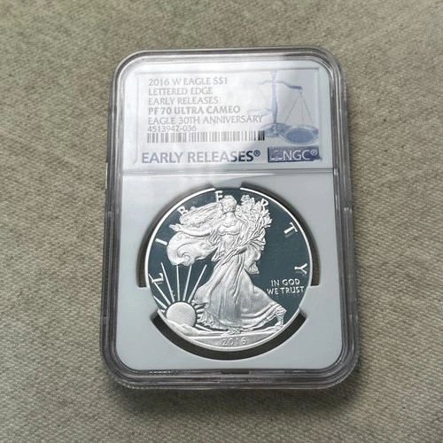 2016-W American Silver Eagle Proof — photo from the most recent tracked eBay sale