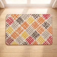 Large Stone Bath Mat,23.6" 15.3" Diatomaceous Earth Bathroom Rugs,Super Absor...