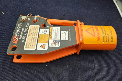 RUGCEL RWPHP1100 Davit Crane Hoist Winch Replacement Part Orange 12V