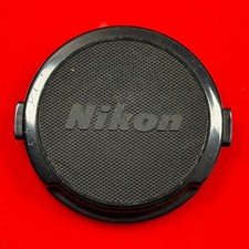 Vintage Nikon 52mm Front Lens Cap - Black Lettering