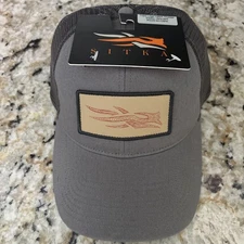 New! Sitka Trucker Shadow Hat Patch Embroidered Outdoor Mens Topo Logo Shadow