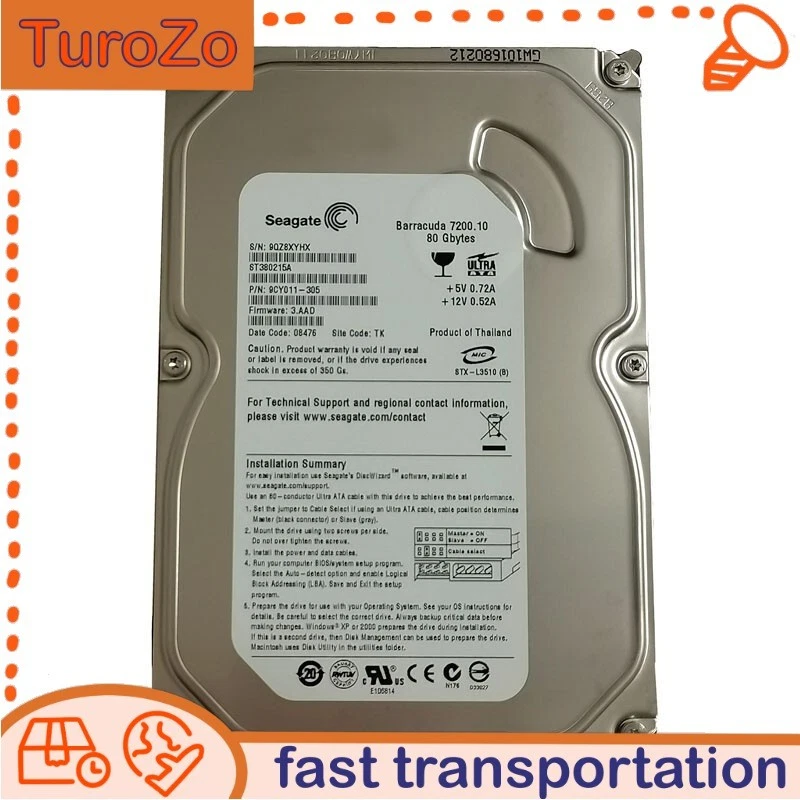 【中古】Seagate HDD IDE 80GB ST980829A 中古】Seagate HDD IDE 80GB ST980829A 中古】Seagate HDD IDE 80GB