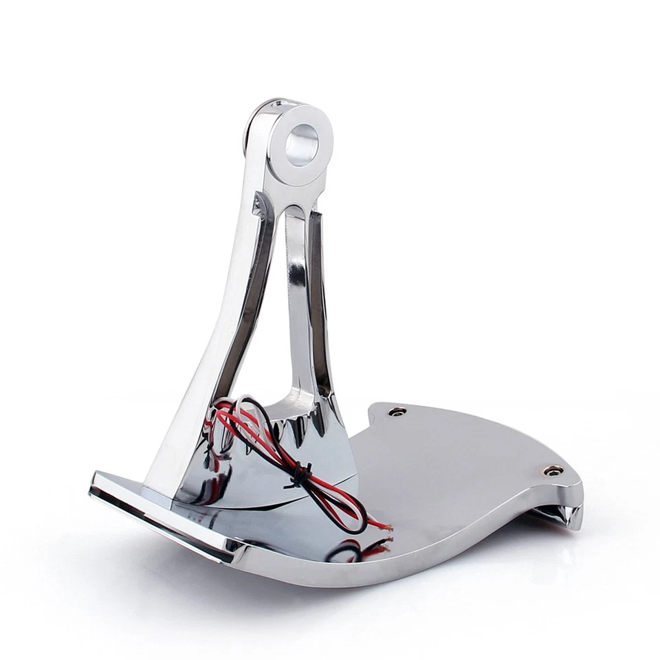 12V Side Mount License Plate LED Tail Brake Light Fits Honda Yamaha Kawasaki ⏳, Foto 2 de 4