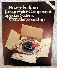 EV Component Speaker System, form 1695-720