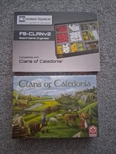 Clans of Caledonia Board Game With Folded Space Insert V2